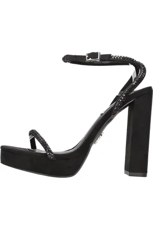 Steve Madden Dames, Schoenen, Zwart, Maat: 37 1/2 EU Suède