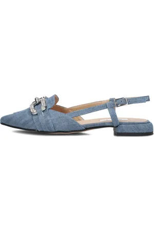 NOTRE-V Dames, Schoenen, Blauw, Maat: 39 EU Denim