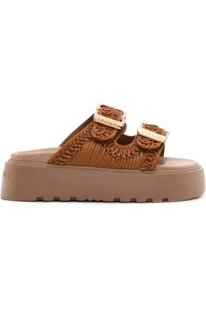 Casadei Dames, Schoenen, Bruin, Maat: 37 EU Leer