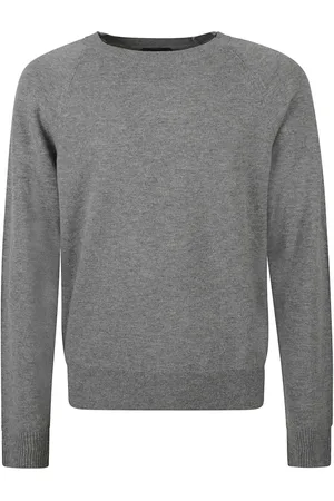 A.P.C. Heren, Truien, Grijs, Maat: S Wol
