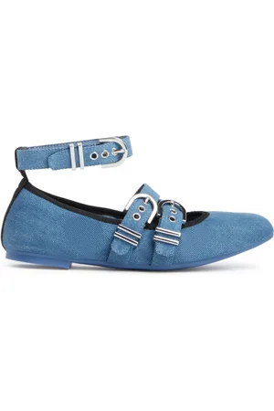 Stuart Weitzman Dames, Schoenen, Blauw, Maat: 37 EU Denim