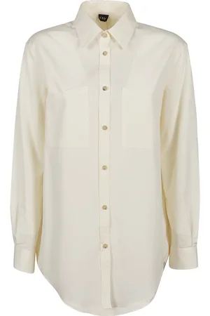 FAY Dames, Blouses & Shirts, Wit, Maat: M