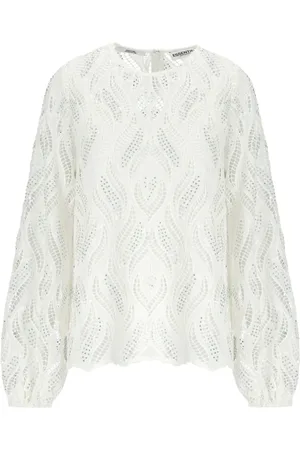 Essentiel Antwerp Dames, Blouses & Shirts, Wit, Maat: XS Viscose