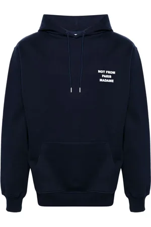 Drôle de Monsieur Heren, Sweatshirts & Hoodies, Blauw, Maat: XL Katoen