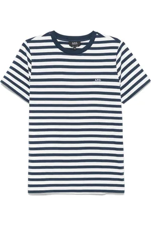 A.P.C. Heren, Tops, Veelkleurig, Maat: L Katoen