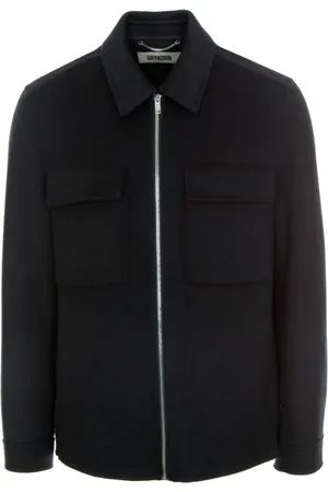 Drykorn Heren, Jassen, Blauw, Maat: XL Wol