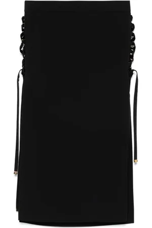 Elisabetta Franchi Dames, Rokken, Zwart, Maat: XS Poliester