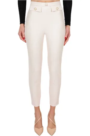 Elisabetta Franchi Dames, Broeken, , Maat: S Poliester