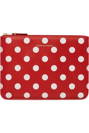 Comme des Garçons Dames, Tassen, Rood, Maat: ONE Size Leer