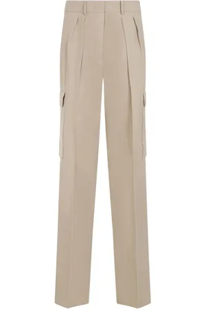 Sportmax Dames, Broeken, , Maat: 2XS Katoen