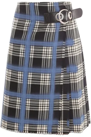 Marni Dames, Rokken, Blauw, Maat: XS Wol