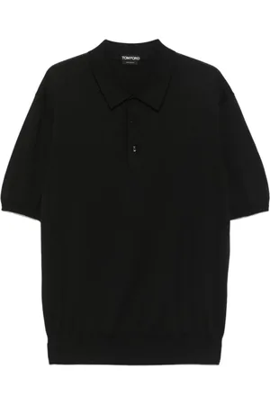 Tom Ford Heren, Tops, Zwart, Maat: M