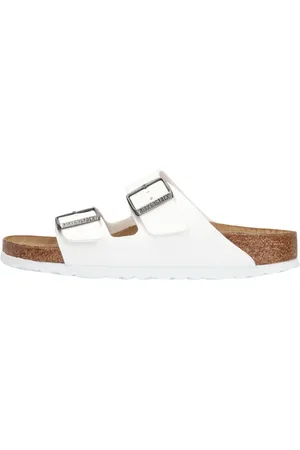 Birkenstock Dames, Schoenen, Wit, Maat: 42 EU Suède