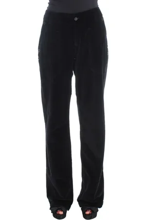 ERMANNO SCERVINO Dames, Jeans, Zwart, Maat: XL Katoen