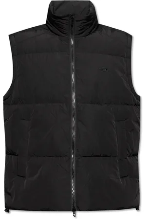 Diesel Heren, Jassen, Zwart, Maat: L Nylon