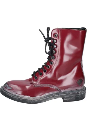Moma Dames, Schoenen, Rood, Maat: 37 EU Leer