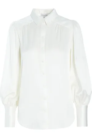 Dea Kudibal Dames, Blouses & Shirts, Wit, Maat: XL Zijde