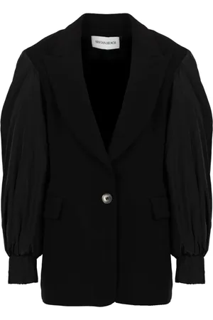 Silvian Heach Dames, Jassen, Zwart, Maat: L Viscose