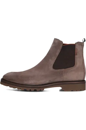 Floris van Bommel Heren, Schoenen, Bruin, Maat: 44 2/3 EU Suède