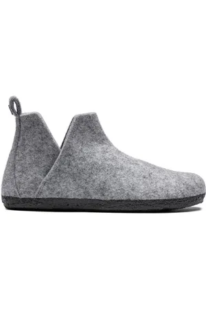 Birkenstock Dames, Schoenen, Grijs, Maat: 42 EU Wol