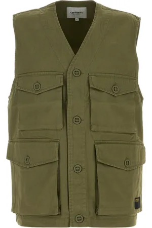 Carhartt Heren, Jassen, Groen, Maat: M Katoen