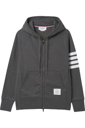 Thom Browne Heren, Sweatshirts & Hoodies, Grijs, Maat: S Katoen