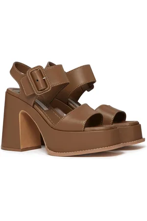 Stella McCartney Dames, Schoenen, Bruin, Maat: 38 EU Leer