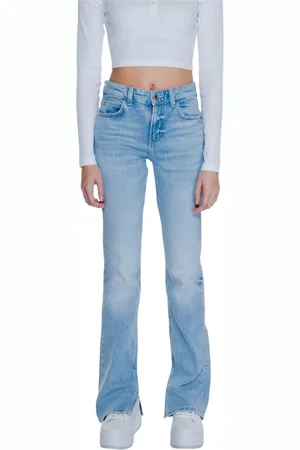 Guess Dames, Jeans, Blauw, Maat: W33 Katoen