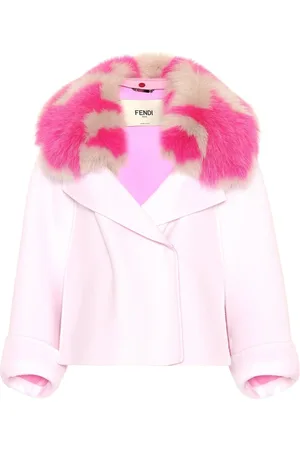 Fendi Dames, Jassen, Veelkleurig, Maat: XS Kasjmier