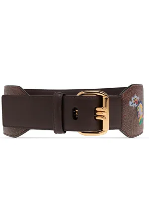 Etro Dames, Accessoires, Bruin, Maat: L Leer