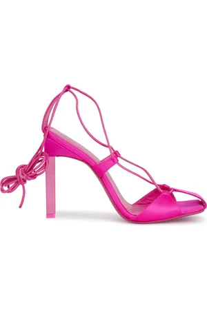 The Attico Dames, Schoenen, Roze, Maat: 36 EU Leer