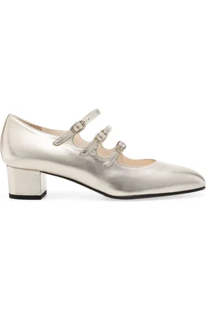 Carel Dames, Schoenen, Geel, Maat: 39 EU Leer