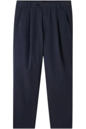 A.P.C. Heren, Broeken, Blauw, Maat: L