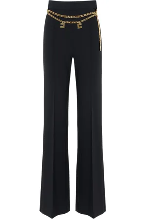 Elisabetta Franchi Dames, Broeken, Zwart, Maat: XL Poliester