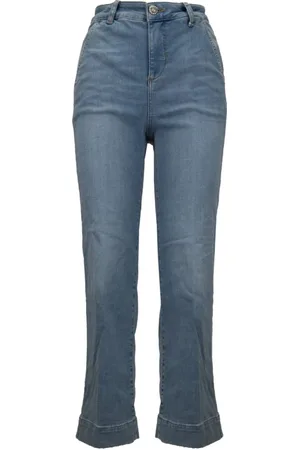 Liu Jo Dames, Jeans, Blauw, Maat: W27 Katoen