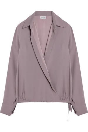 DRIES VAN NOTEN Dames, Blouses & Shirts, Roze, Maat: M Viscose