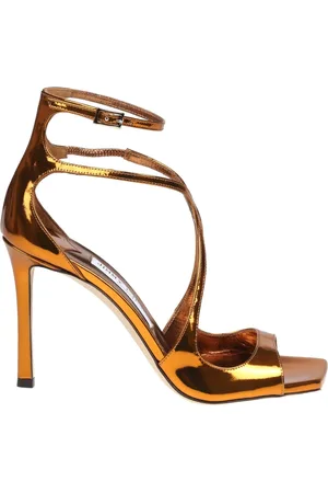 Jimmy Choo Dames, Schoenen, Oranje, Maat: 41 EU Leer
