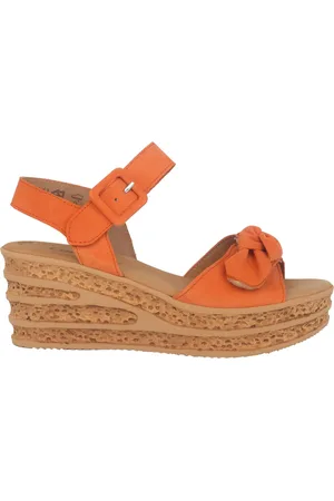 Gabor Dames, Schoenen, Oranje, Maat: 37 EU Leer
