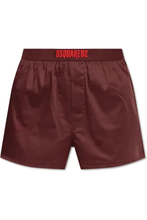 Dsquared2 Dames, Korte broeken, Rood, Maat: M Katoen