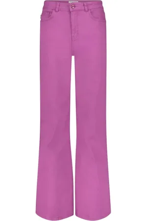 Fabienne Chapot Dames, Jeans, Paars, Maat: W27 Denim