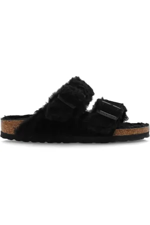 Birkenstock Dames, Schoenen, Zwart, Maat: 36 EU Suède