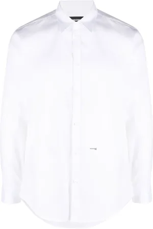 Dsquared2 Heren, Overhemden, Wit, Maat: XL Katoen