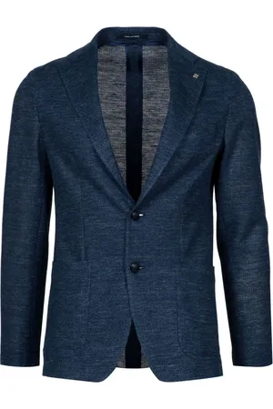 TAGLIATORE Heren, Pakken, Blauw, Maat: S Katoen