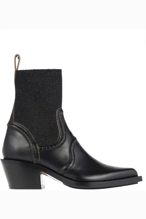 Chloé Dames, Schoenen, Zwart, Maat: 38 EU Leer