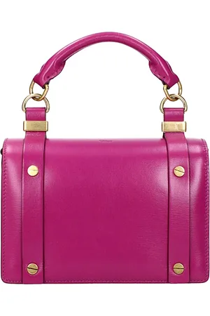 Chloé Dames, Tassen, Paars, Maat: ONE Size Leer