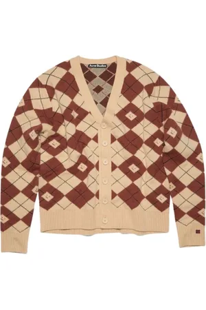 Acne Studios Dames, Truien, Rood, Maat: L Wol