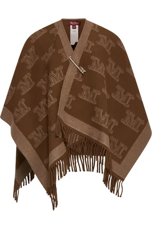 Max Mara Dames, Jassen, Bruin, Maat: ONE Size Wol