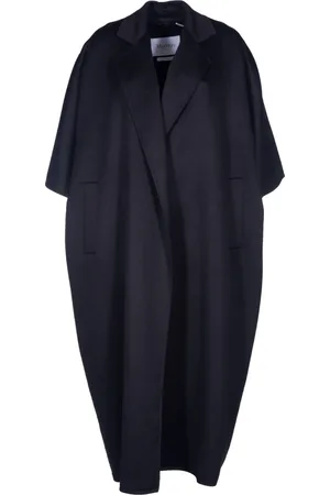 Max Mara Dames, Mantels, Zwart, Maat: XS Wol