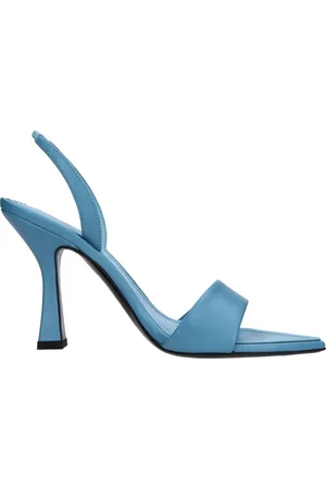 3Juin Dames, Schoenen, Blauw, Maat: 40 EU Leer