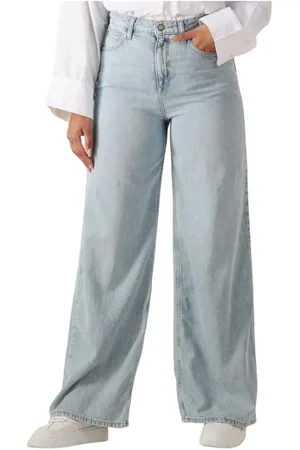 Lee Dames, Jeans, Blauw, Maat: W29 Katoen